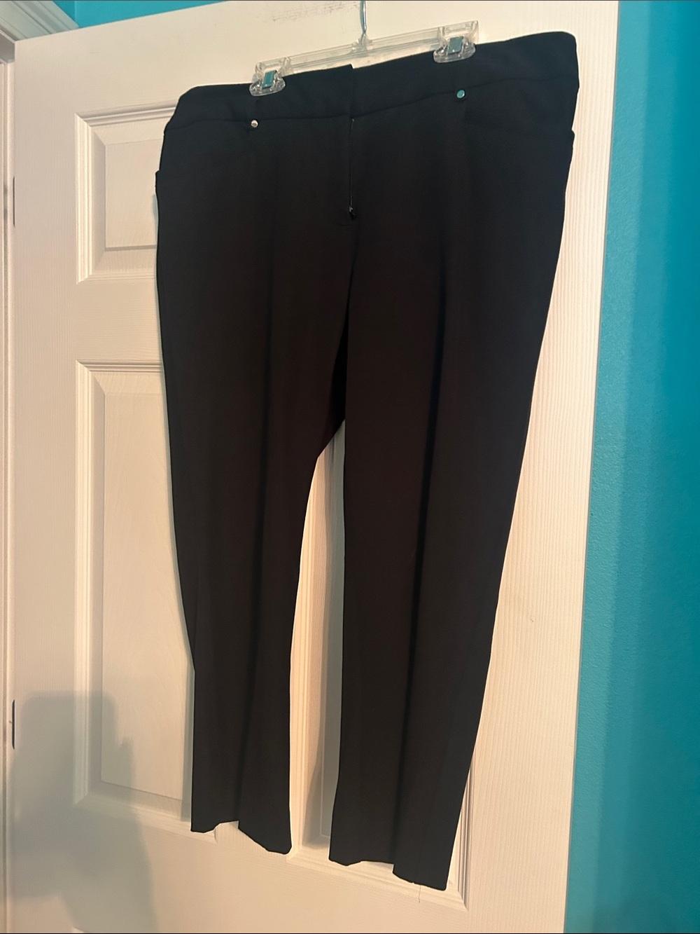 Alfani Women’s Black Straight-Leg Dress Pants
